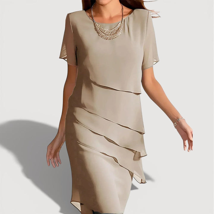 Patricia | Layered Midi Dress