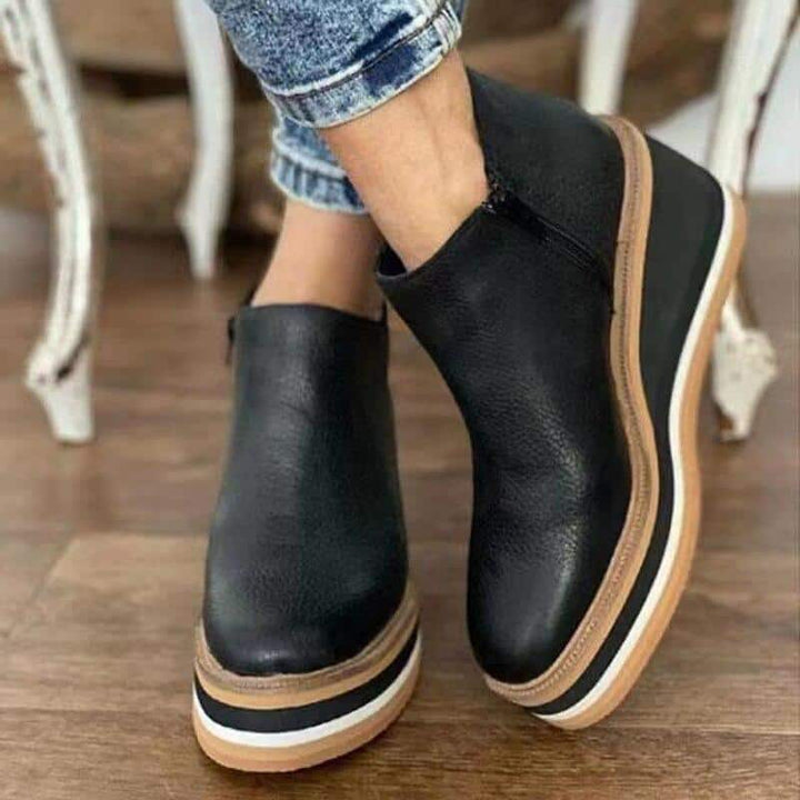 MARJORIE™ – Stylish Ankle Boots with a Lengthening Look