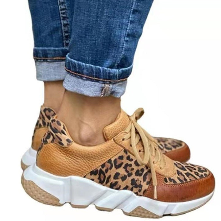 MARTHA™ – Trendy Leopard Print Sneakers for Women