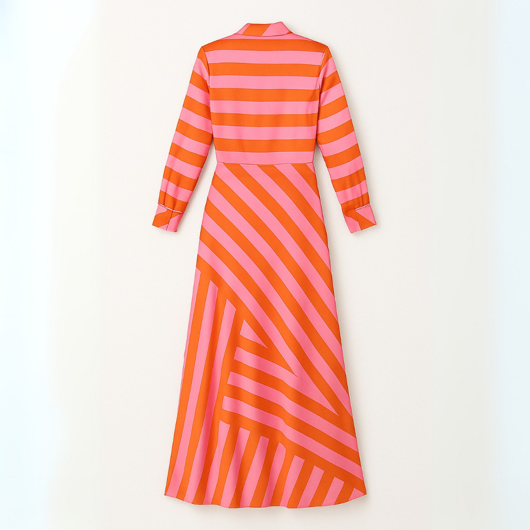 EDNA™ – Wrap Dress with a Bold Print