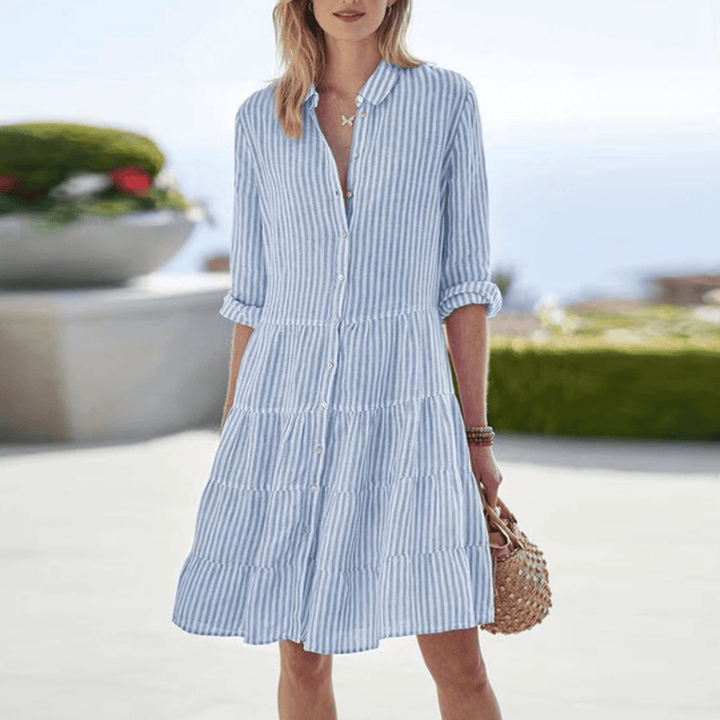 Margaret | Breezy Striped Dress