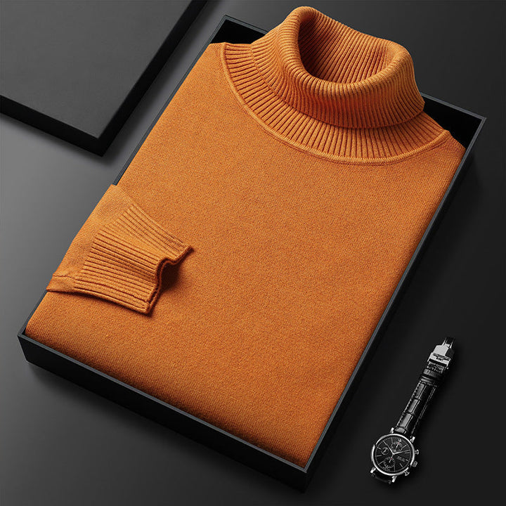 WESLEY™ – Stylish & Elegant Cashmere Turtleneck Sweater for Men